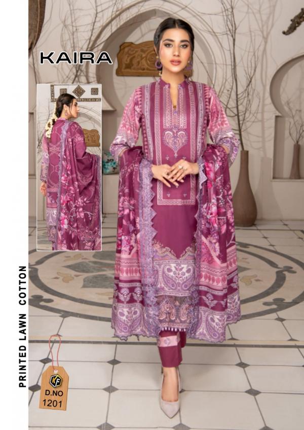 Keval Kaira 12 Luxury Lawn Cotton Dress Material Collection